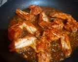 A picture of step 4 of Coke marinated chicken wings.