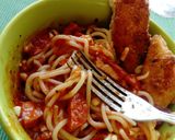 đšđźSpagetti kicsit mĂĄskĂ©pp, panĂrozott mozzarelĂĄval đšđź recept fĂĄzis 4 fotĂłja