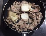 A picture of step 3 of Pork&kimuchi BUTAKIMUCHI.