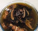Foto langkah ke 4 dari resep Sup daging ayam,kacang merah dan jamur shitake.
