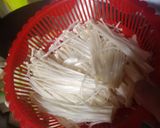 Foto langkah ke 5 dari resep Tumis Labu Tahu Jamur Enoki.