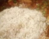 A picture of step 2 of Chicken vegetables pulao.