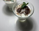 Foto del paso 6 de la receta: Postre rapidísimo de Kéfir con nueces, chocolate y miel de azahar