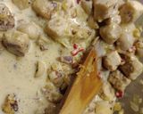 Foto del paso 6 de la receta: Tarta de pollo y champiñones con masa integral