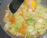 Foto langkah ke 3 dari resep Tumis Sawi Wortel (sidedish G*kan4).