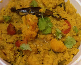 वेजिटेबल मसाला खिचड़ी (vegetable masala khichdi recipe in Hindi) रेसिपी चरण 5 फोटो
