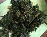 Foto langkah ke 5 dari resep Bothok/Pepes daun singkong dan tahu.