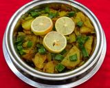 हरे प्याज़ की सब्जी (Hare Pyaz ki sabzi recipe in Hindi) रेसिपी चरण 5 फोटो