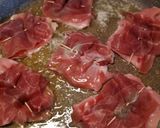 A picture of step 6 of Saltimbocca alla romana.