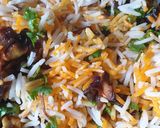 A picture of step 14 of Vegetable Biryani.