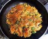 Foto del paso 13 de la receta: Tiras de Pechuga de pollo tandoori masala powder y curry verde