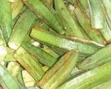 Laddy finger (bhindi) recipe step 3 photo