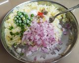 A picture of step 2 of Poha Cutlets.
