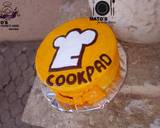 Cookpad logo fondant cakes plain vanilla and super milk flavour recipe step 22 photo