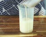 Hình bước làm 4 của món Thạch đậu nành lá dứa bổ dưỡng