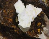 A picture of step 5 of Chikoo Halwa.