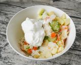 A picture of step 5 of Potato Salad (No Mayonnaise).