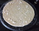 A picture of step 1 of Leftover upma paratha.