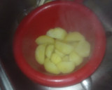 Foto del paso 3 de la receta: Bocados de bacalao rebozado y frito con puré de papas