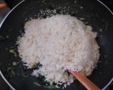 A picture of step 4 of Amaranth herbs Rice#creativericerecipe.