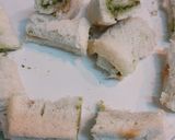 A picture of step 4 of Bread Khaman.