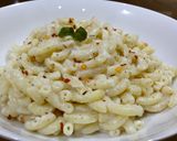A picture of step 3 of White sauce macaroni.