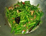 Foto langkah ke 2 dari resep Oseng kacang panjang mix tahu.