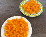 Foto del paso 1 de la receta: Risotto de calabaza y champiñones