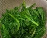 A picture of step 1 of Rice flour and Palak Masala Paratha.