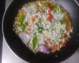 ஹோம் மேட் கோதுமைசீஸ் பீட்சா (Kothumai cheese pizza recipe in tamil) ரெசிபி ஸ்டேப் 5 புகைப்படம்