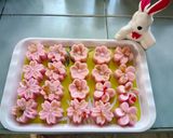 รูปขั้นตอนการทำที่ 6 ของ วุ้นผลไม้สตรอว์เบอร์รีนมสด