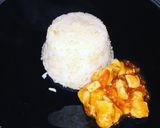 Édes-savanyú csirkemell, rizzsel recept fázis 7 fotója