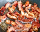 Hình bước làm 2 của món Thịt Heo Rang Cháy Cạnh