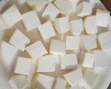 A picture of step 1 of Paneer popcorn - A healthy starter snack for the party.