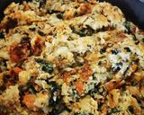 Foto del paso 8 de la receta: Torti/guiso de espinacas y coliflor