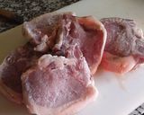 Foto del paso 1 de la receta: Carre de cerdo a mi estilo con arroz al azafrán