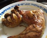 Foto del paso 5 de la receta: Traseros de pollo al horno con patatas pequeñas y champiñones