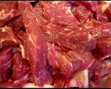 A picture of step 1 of Beef Shawarma.
