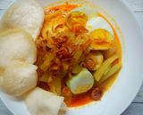 Foto langkah ke 3 dari resep Lontong Sayur.