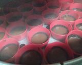 A picture of step 3 of Easy pitsy mini choc muffin.