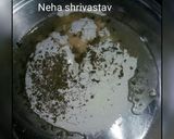 A picture of step 2 of Rose flower mathri.