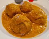 Foto del paso 10 de la receta Albóndigas de pavo en salsa de calabaza, manzana y nueces