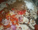 A picture of step 4 of Danbun shinkafa.