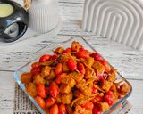 Foto langkah ke 6 dari resep Sambal Tempe Teri Kulit Melinjo.