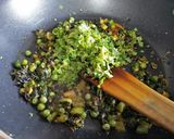 A picture of step 3 of Hriyala Pulao With Mint Raita.