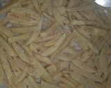 A picture of step 4 of Crispy masaledar finger chips.