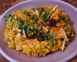 A picture of step 7 of Mash dal.