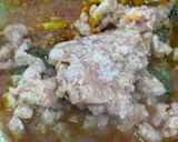 Foto langkah ke 1 dari resep Gulai Tempe Buncis Ayam Giling.