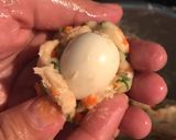 Foto langkah ke 2 dari resep Bola Ayam Rambutan.