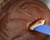 Une image de l'étape 3 de Moelleux fondant chocolat fève tonka.